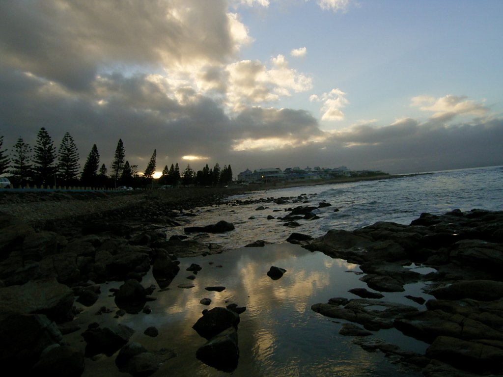 ocean beach sunset water reflection 3  photography