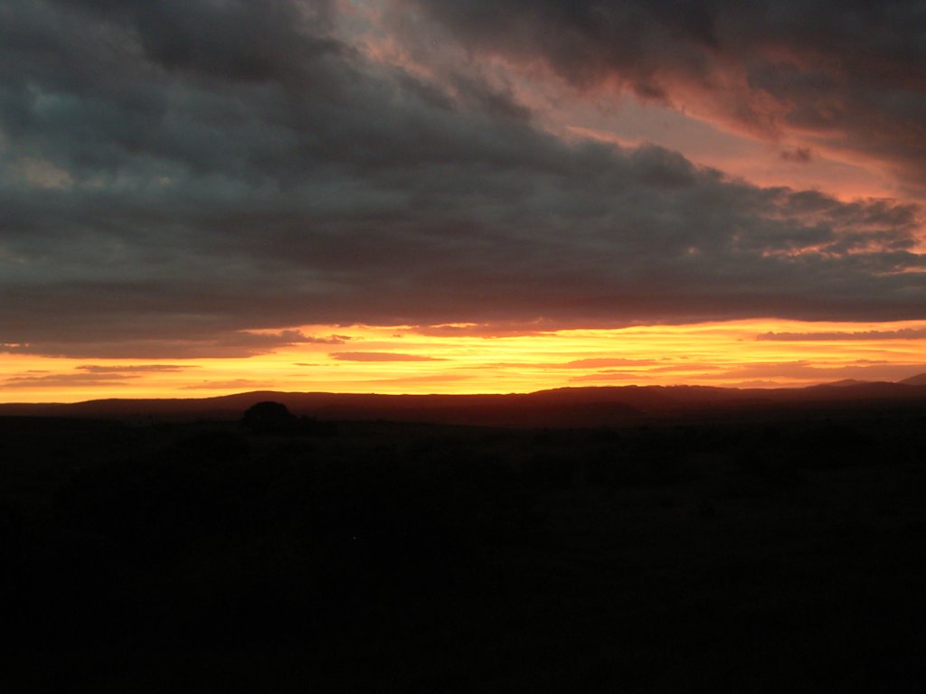 sunset clouds bright orange red 4  photography