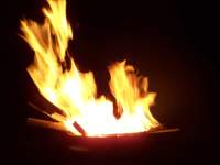 fire flames photo a008 